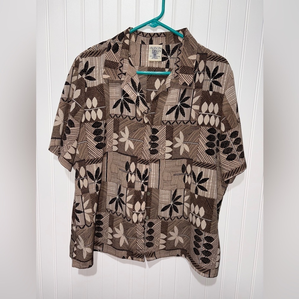 Vintage Allison Daley Blouse| Size 16 Petite